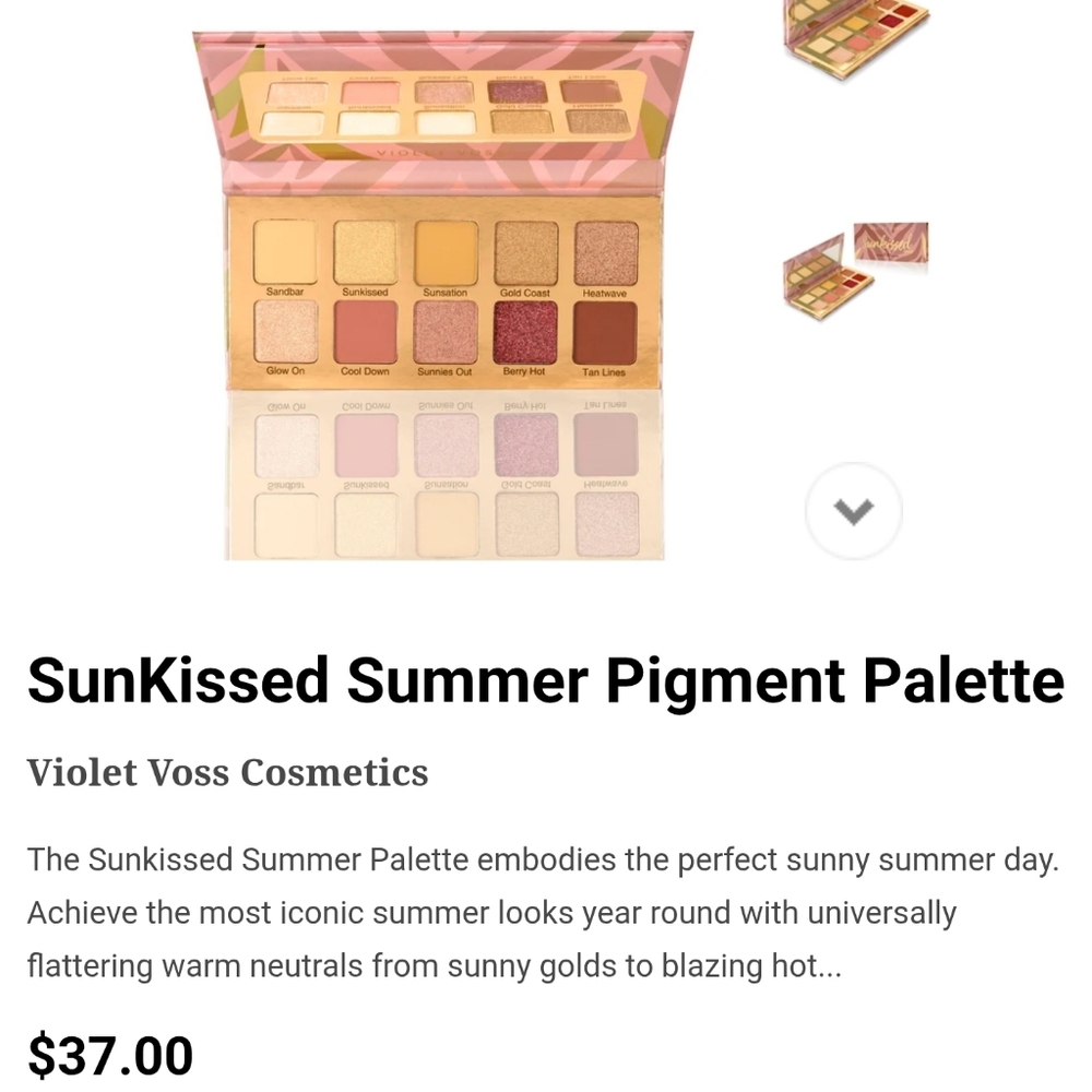 Violet Voss Radiant Glow Eyeshadow Palette